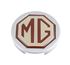 MG ZT-ZTT Wheel Centre Trim - Silver Sparkle - DTC000090MNH - Genuine MG Rover - 1
